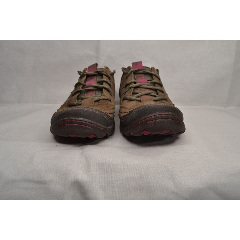 Merrell Women's 7.5 Brown Nubuck Leather Stone Lace Up Outdoor Shoes - Picture 5 of 10
